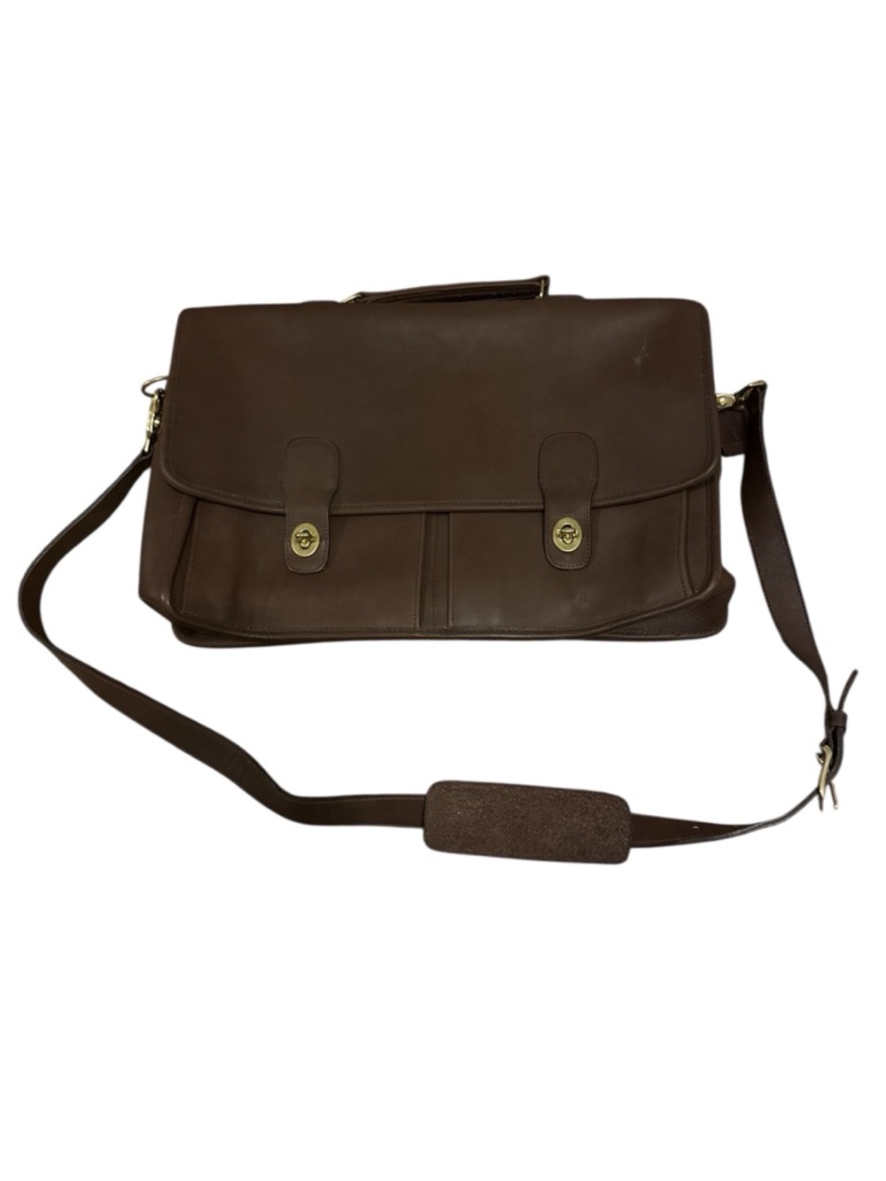 Coach vintage 90s Prescott Brief briefcase w/strap